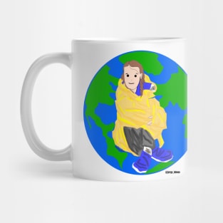 greta thunberg earths Mug